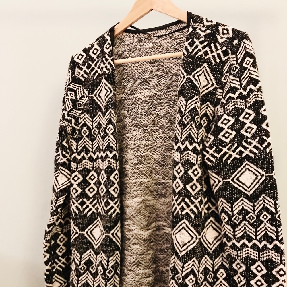 Forever 21 Bohemian Long Cardigan